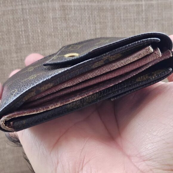 Louis Vuitton Card Holder Monogram Elise Trifold Wallet Made in Frane Read Desc - Picture 13 of 13